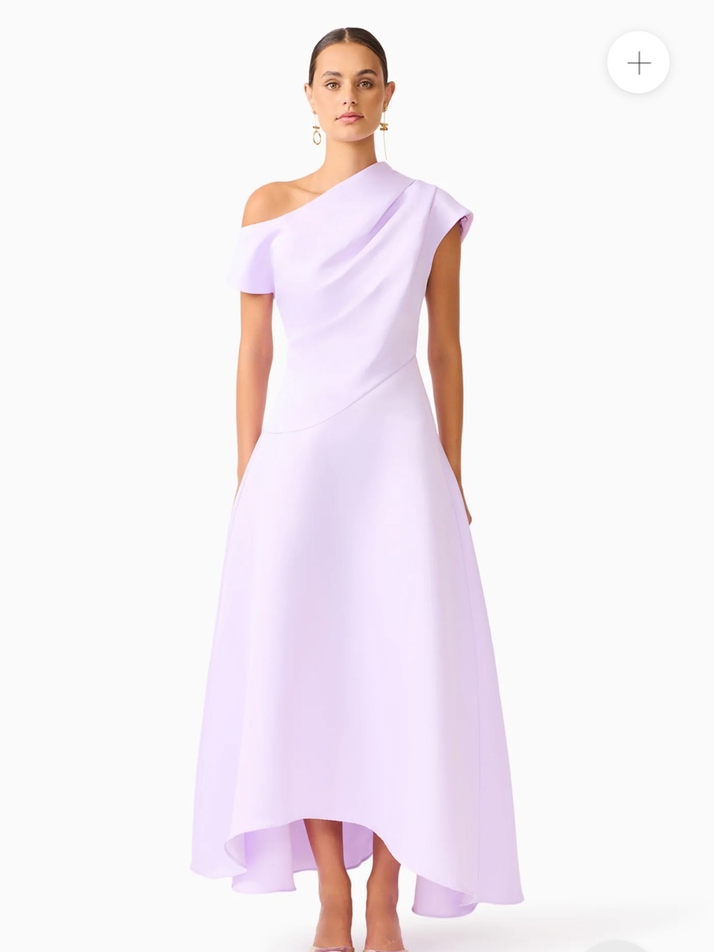 Elliatt Marissa One-Shoulder Lilac Gown